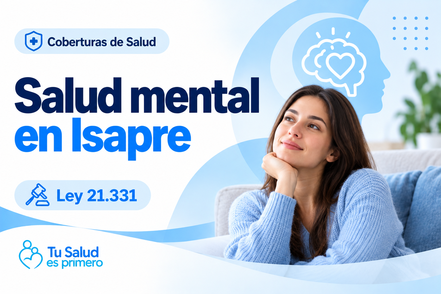 Salud mental en Isapre: cobertura de psicólogo y psiquiatra según la Ley 21.331